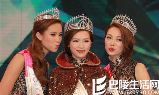 港姐三甲亲密照 港姐三甲亲密照