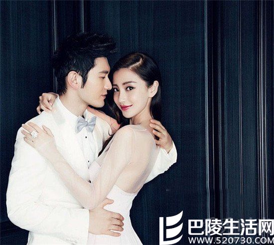 黄晓明baby婚纱照