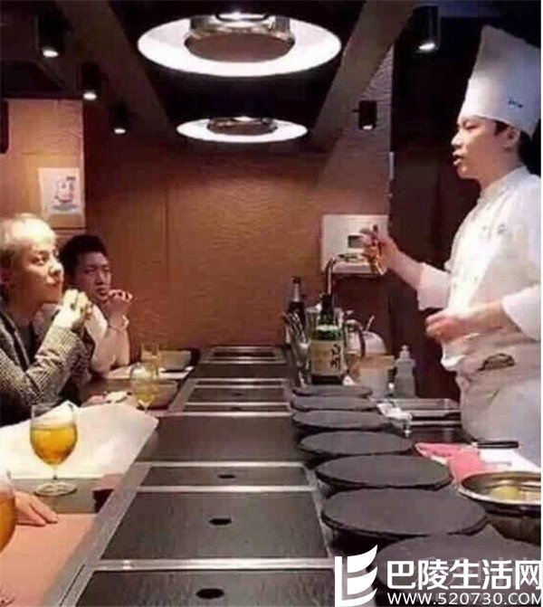 权志龙带小松菜奈就餐