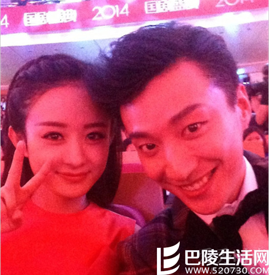 赵丽颖乔任梁早年自拍