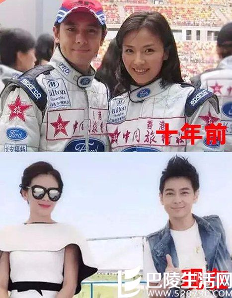 刘涛和林志颖10年对比照 刘涛和林志颖10年对比照