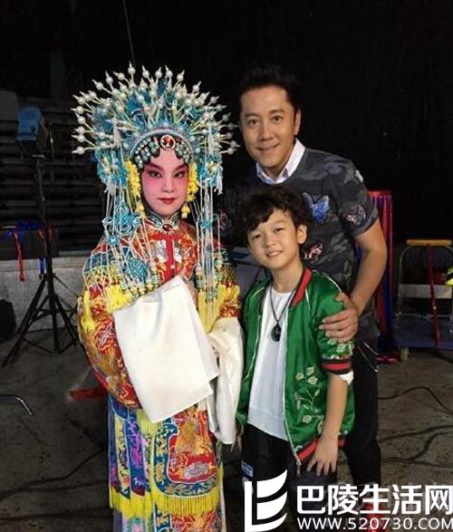 疑似蔡国庆老婆和儿子资料