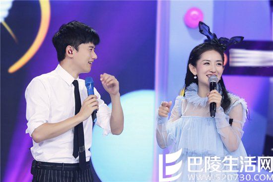 张杰深情凝视谢娜