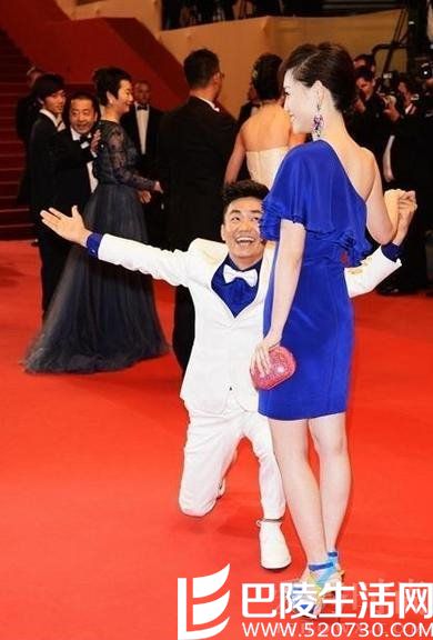 王宝强曾携马蓉走红毯