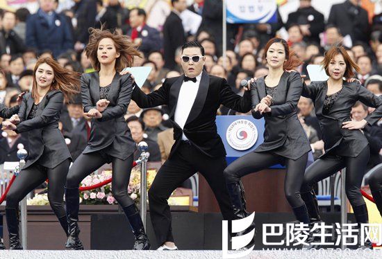 PSY鸟叔曾参加朴槿惠的就职庆祝演出