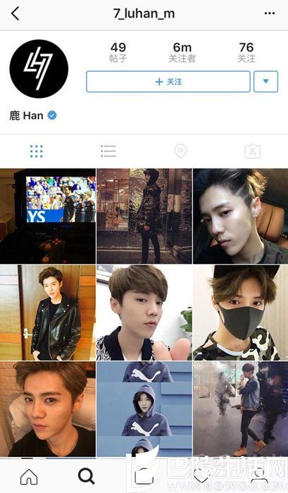 鹿晗INS粉丝数破600万成华人首位