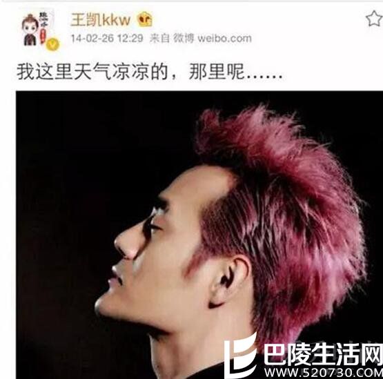 王凯微博 王凯微博