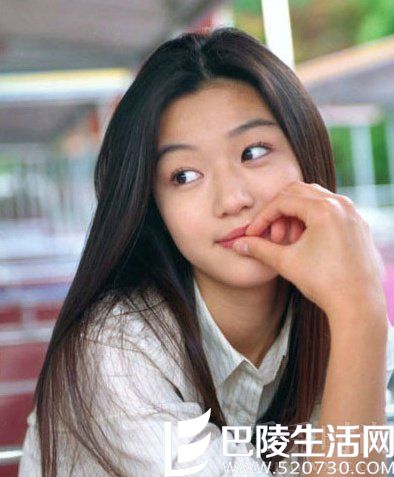 全智贤作为广告模特出道