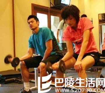 林丹谢杏芳合照 林丹谢杏芳合照