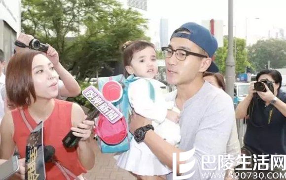 刘恺威与女儿小糯米