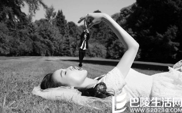 舒淇冯德伦创意婚纱照