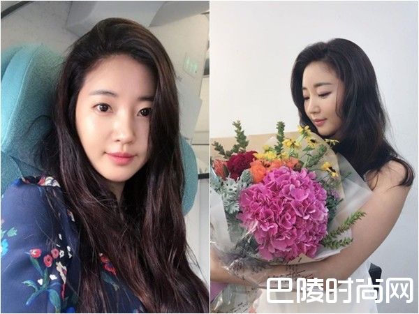 金莎朗回国飞机上自拍