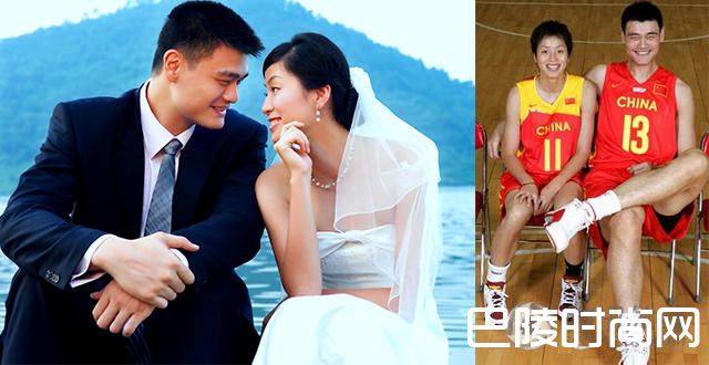 姚明叶莉结婚照