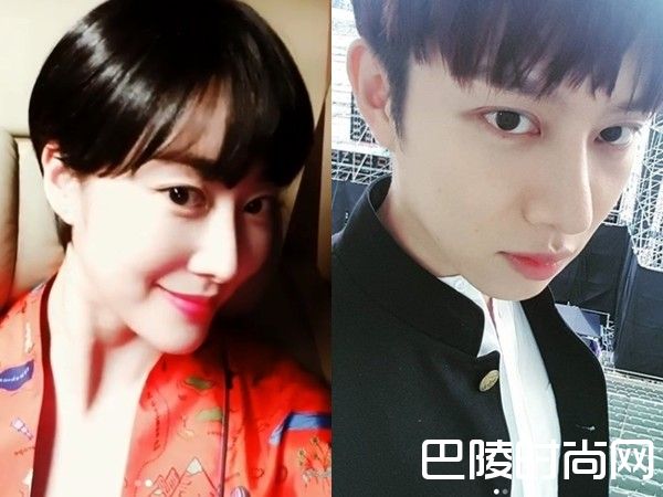 全惠彬短发图片