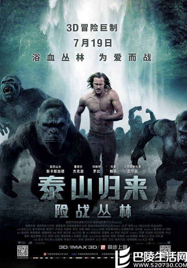 《泰山归来：险战丛林》海报