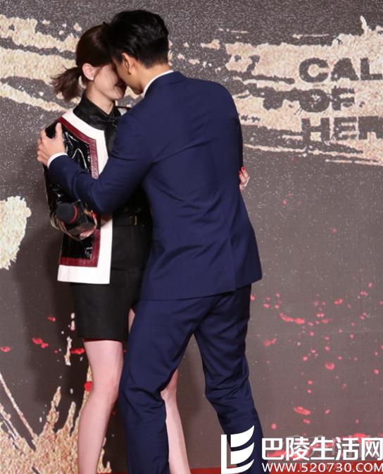 彭于晏借位吻江疏影 彭于晏借位吻江疏影