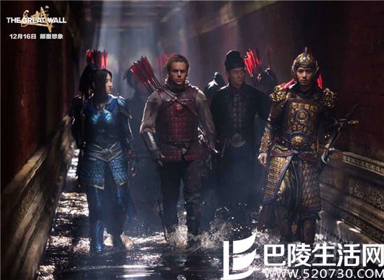 　《长城》终极海报全阵容亮相