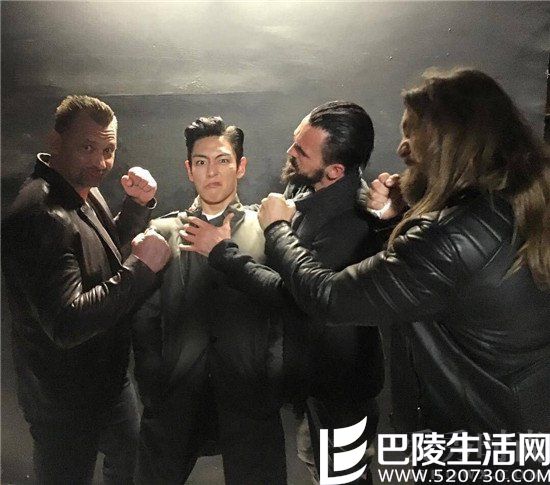 BigBang崔胜铉TOP片场搞怪