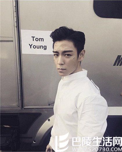 BigBang崔胜铉TOP《失控•幽灵飞车》片场帅照