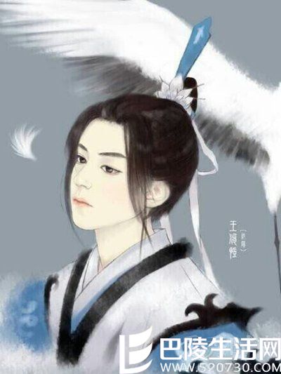 粉丝手绘的TFBOYS王俊凯古装造型照