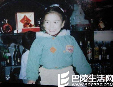 Angelababy小时候照片