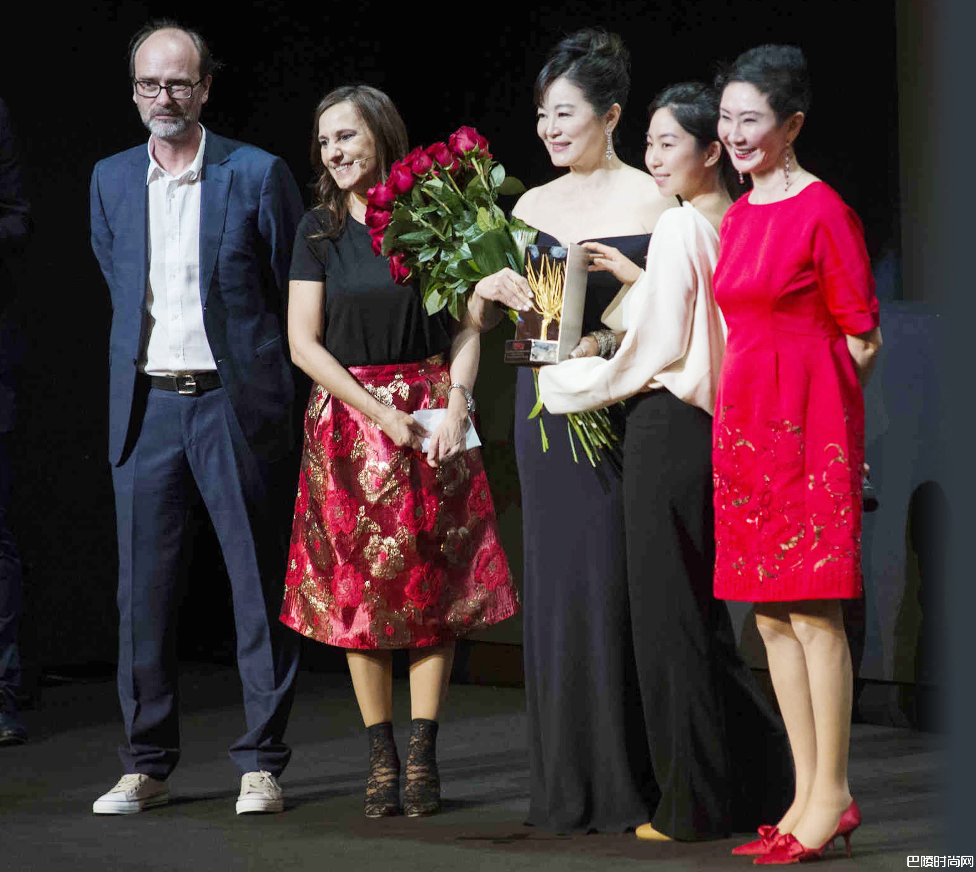 林青霞获奖现场