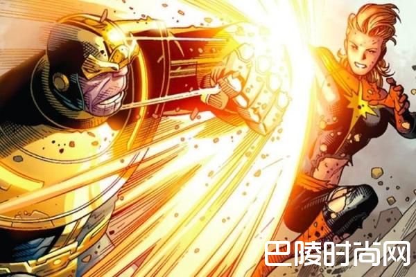 惊奇队长和灭霸