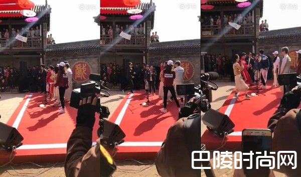 张韶涵现场rap照片