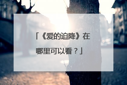 《爱的迫降》在哪里可以看?