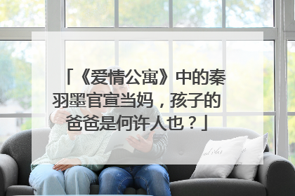 《爱情公寓》中的秦羽墨官宣当妈，孩子的爸爸是何许人也？