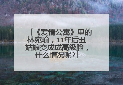 《爱情公寓》里的林宛瑜，11年后丑姑娘变成成高级脸，什么情况呢?