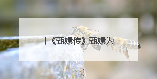 《甄嬛传》甄嬛为什么不杀的槿汐?