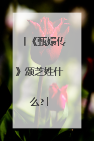 《甄嬛传》颂芝姓什么?
