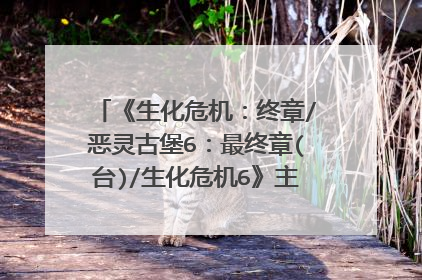 《生化危机:终章/恶灵古堡6:最终章(台)/生化危机6》主要讲了什么?