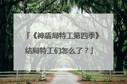《神盾局特工第四季》结局特工们怎么了？