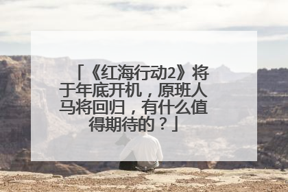 《红海行动2》将于年底开机,原班人马将回归,有什么值得期待的?