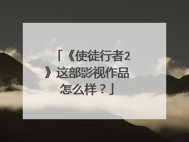 《使徒行者2》这部影视作品怎么样？