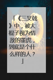 《三叉戟》中，被大棍子视为情敌的董虎，到底是个什么样的人？