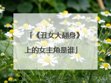 《丑女大翻身》上的女主角是谁