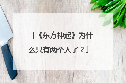 《东方神起》为什么只有两个人了?