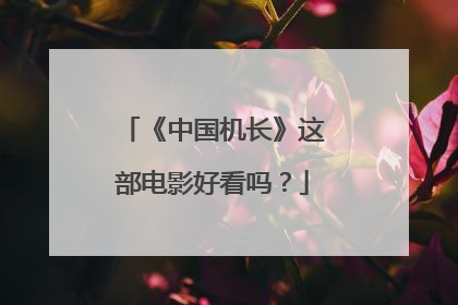 《中国机长》这部电影好看吗?