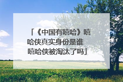 《中国有嘻哈》嘻哈侠真实身份是谁 嘻哈侠被淘汰了吗