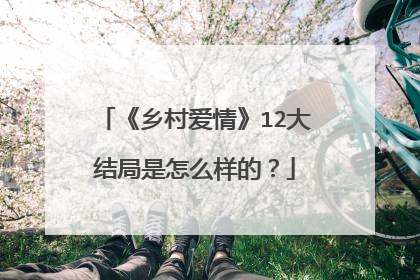 《乡村爱情》12大结局是怎么样的?