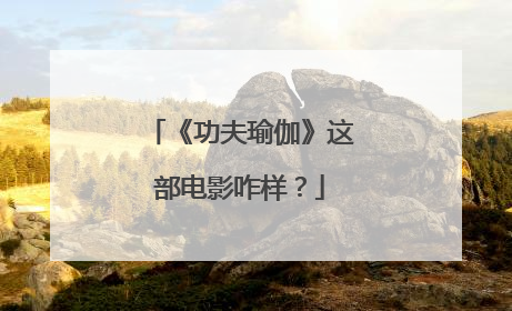 《功夫瑜伽》这部电影咋样？