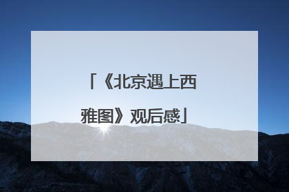 《北京遇上西雅图》观后感