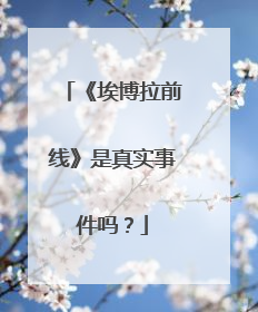 《埃博拉前线》是真实事件吗?
