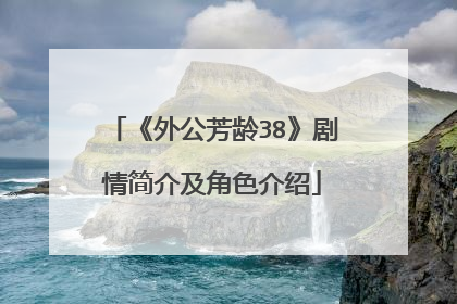 《外公芳龄38》剧情简介及角色介绍