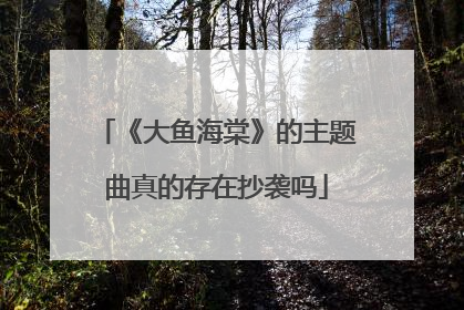 《大鱼海棠》的主题曲真的存在抄袭吗