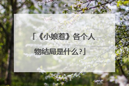 《小娘惹》各个人物结局是什么?