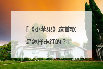 《小苹果》这首歌是怎样走红的？